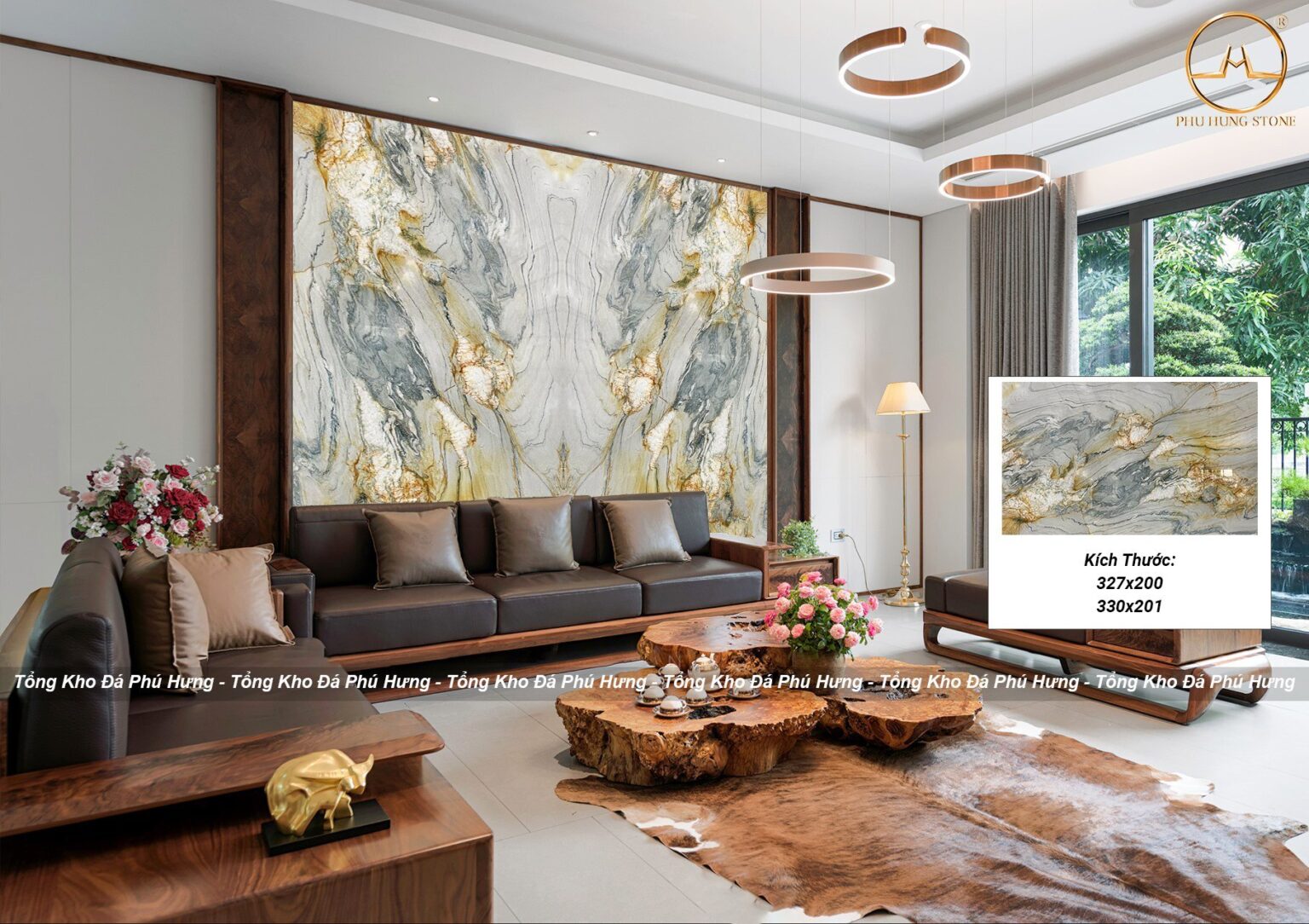 Đá Quartz Tropical xanh