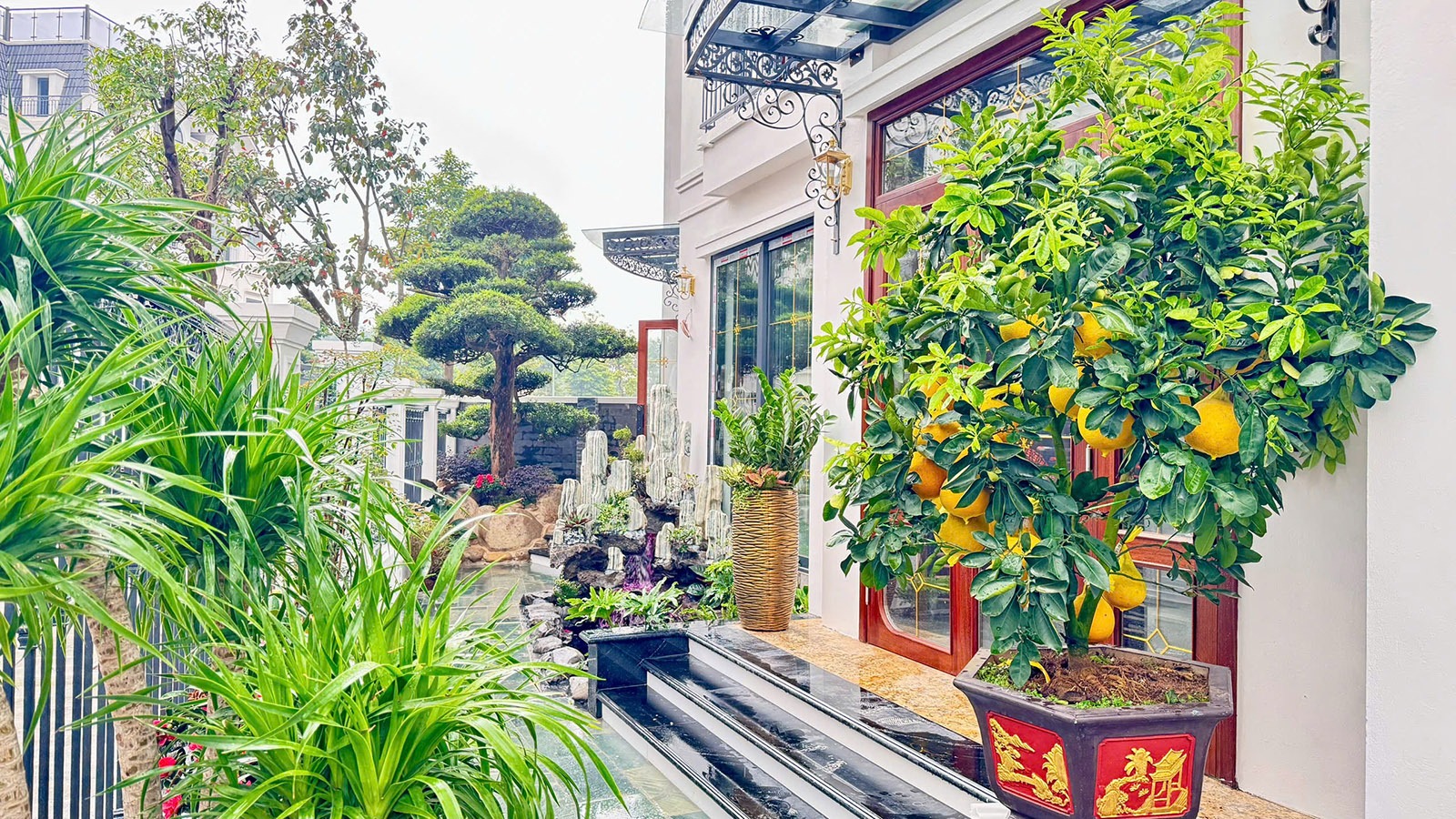 Hình ảnh Công trình biệt thự nhà anh Kiên Mỹ Đình