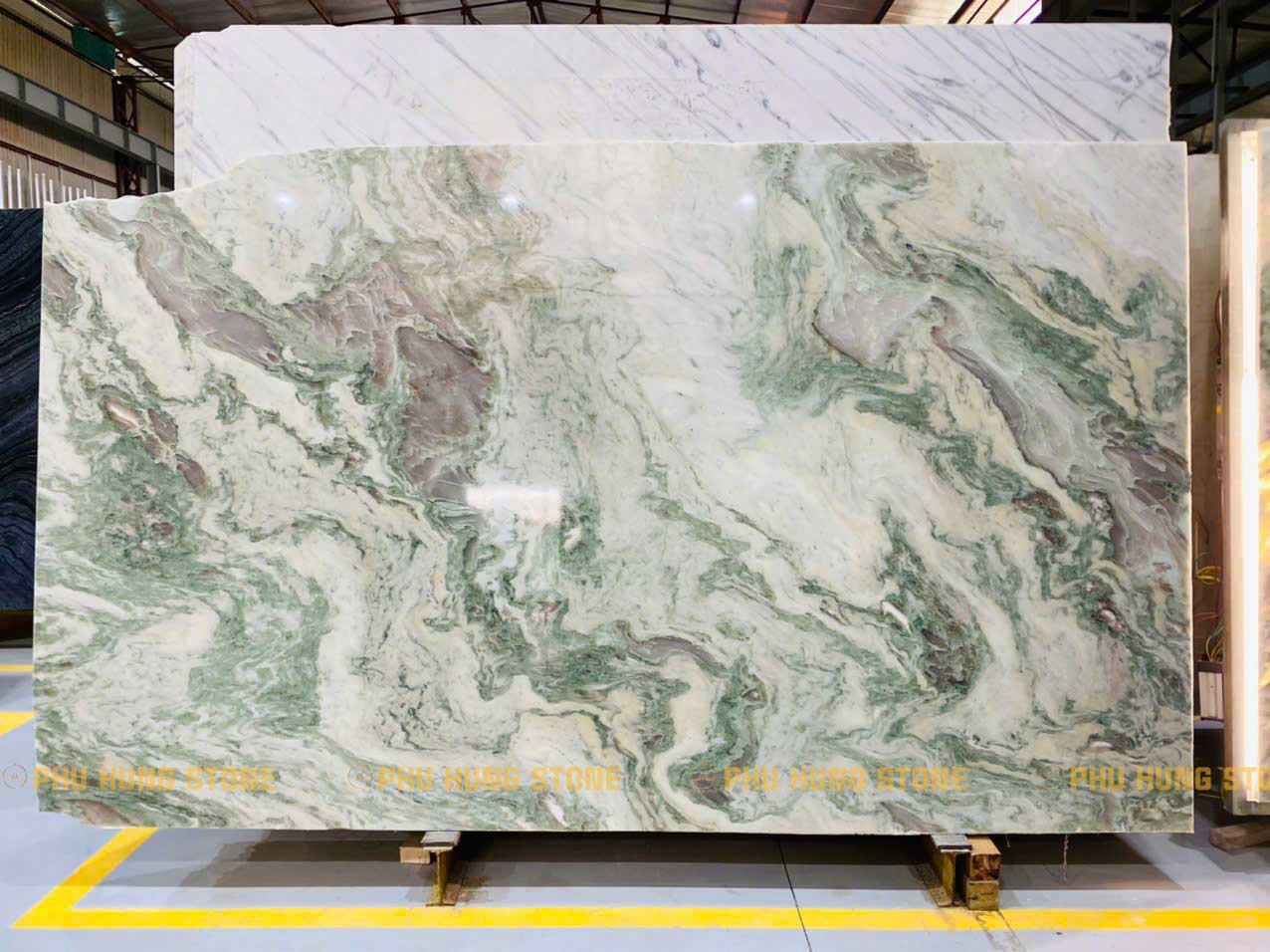 Hình ảnh Đá granite hoa cương Milano màu xanh