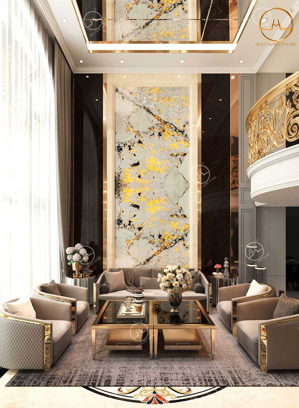 Hình ảnh đá granite maverlous làm tranh đá