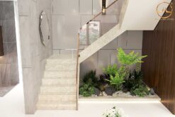 Hình ảnh Đá marble cẩm thạch vàng trắng Rosalight 2901