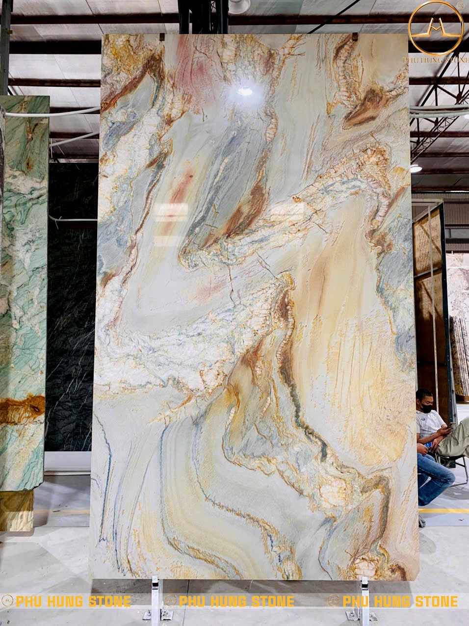 Hình ảnh Đá Quartz tự nhiên mang vẻ đẹp ấn tượng và độc đáo