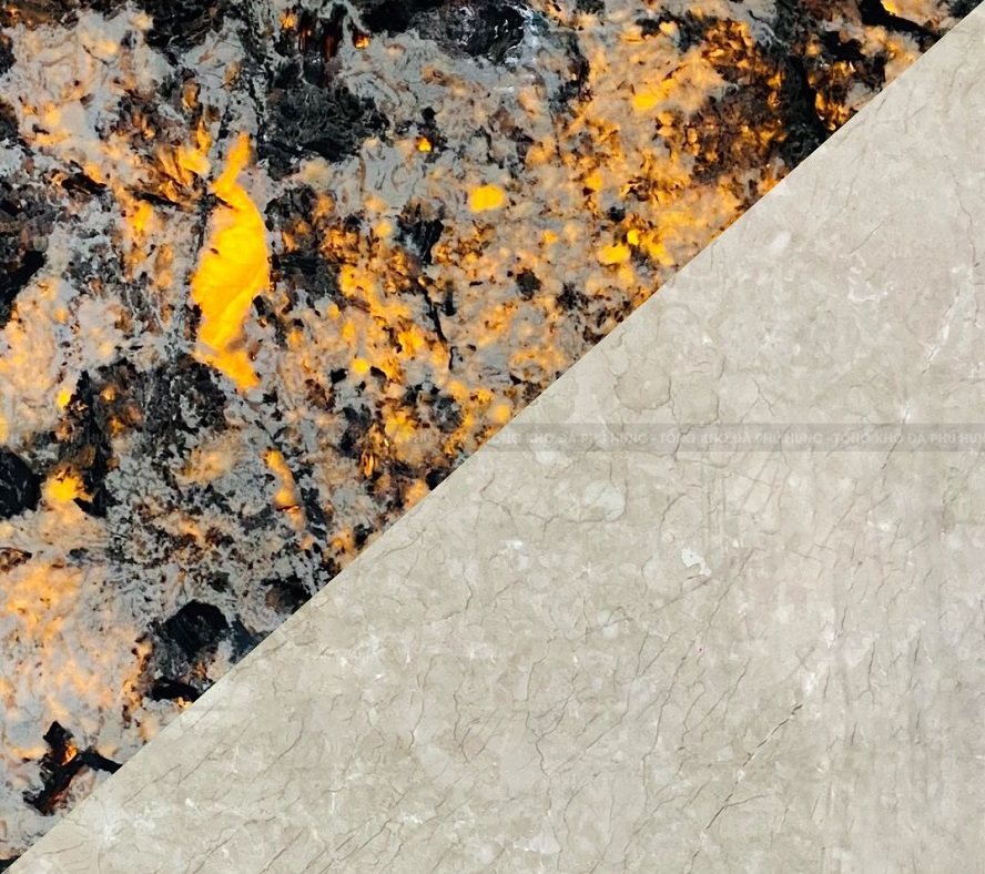 Đá Marble và đá Granite