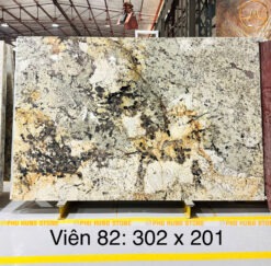 Hình ảnh Mẫu đá Granite Lông Công Xanh 2 vẻ đẹp sang trọng