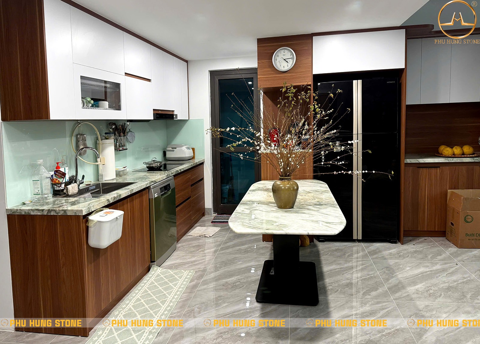 Hình ảnh Mẫu đá granite Milano ốp bếp và mặt bếp