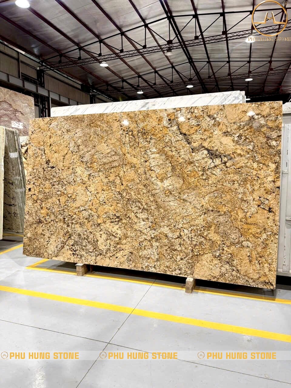 Hình ảnh Mẫu đá granite Solarius khổ lớn đẹp ấn tượng