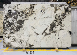 Hình ảnh Mẫu Đá Granite Swiss Alps 03 chụp thực tế khi chưa xuyên sáng