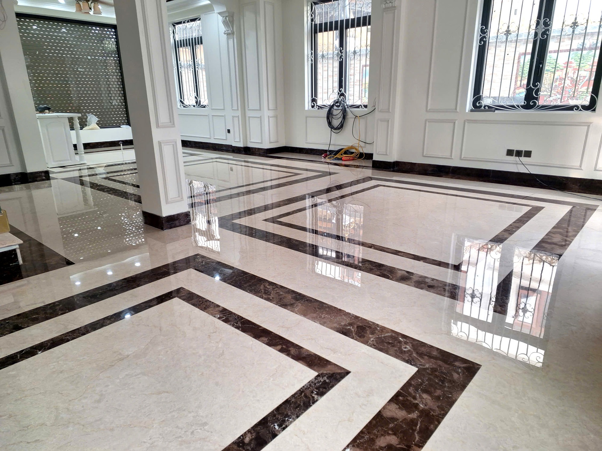 Hình ảnh Mẫu đá lát sàn marble cẩm thạch Ottoman