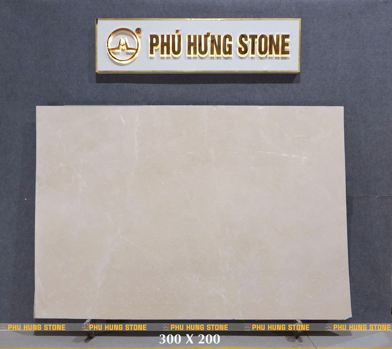Hình ảnh Mẫu đá marble Kem Ngọc Lan khổ lớn