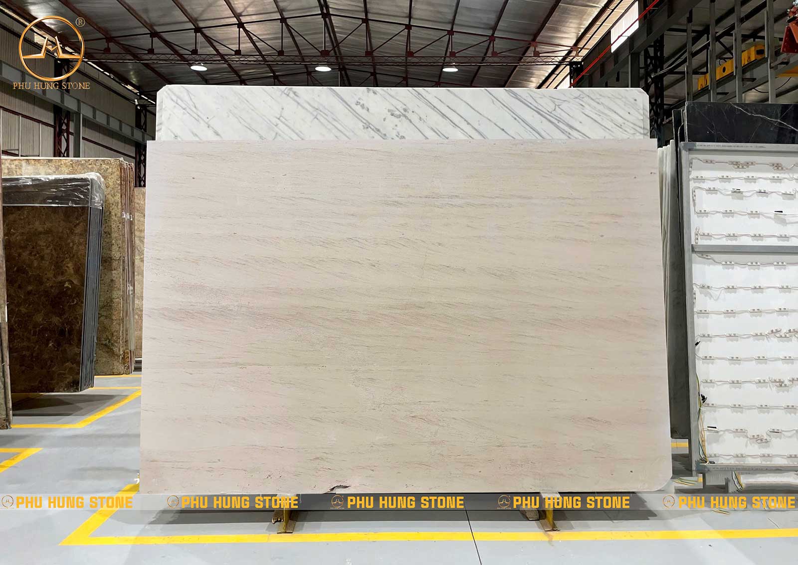 Hình ảnh Mẫu đá marble Moca Cream khổ lớn