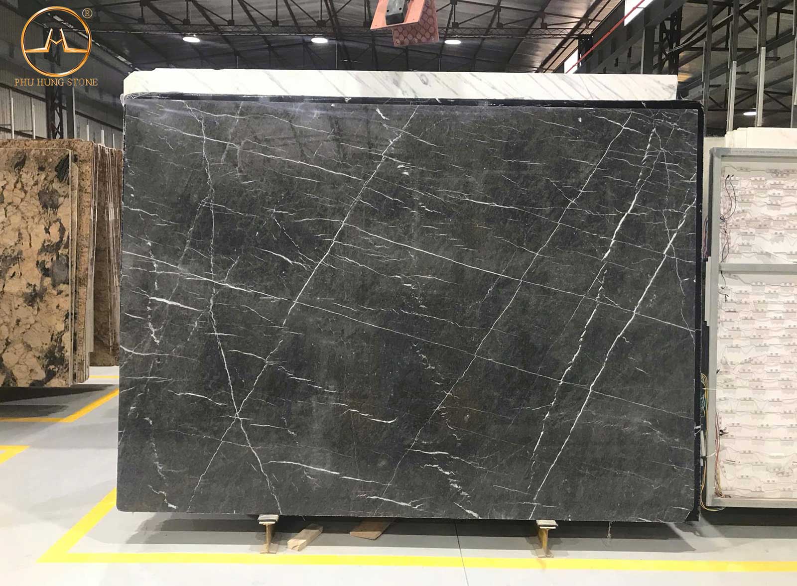 Hình ảnh Mẫu đá marble tự nhiên xám Wyndham