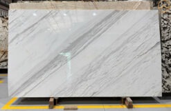 Hình ảnh Mẫu Đá Marble Volakas tone nền màu trắng hệ vân nhẹ nhàng