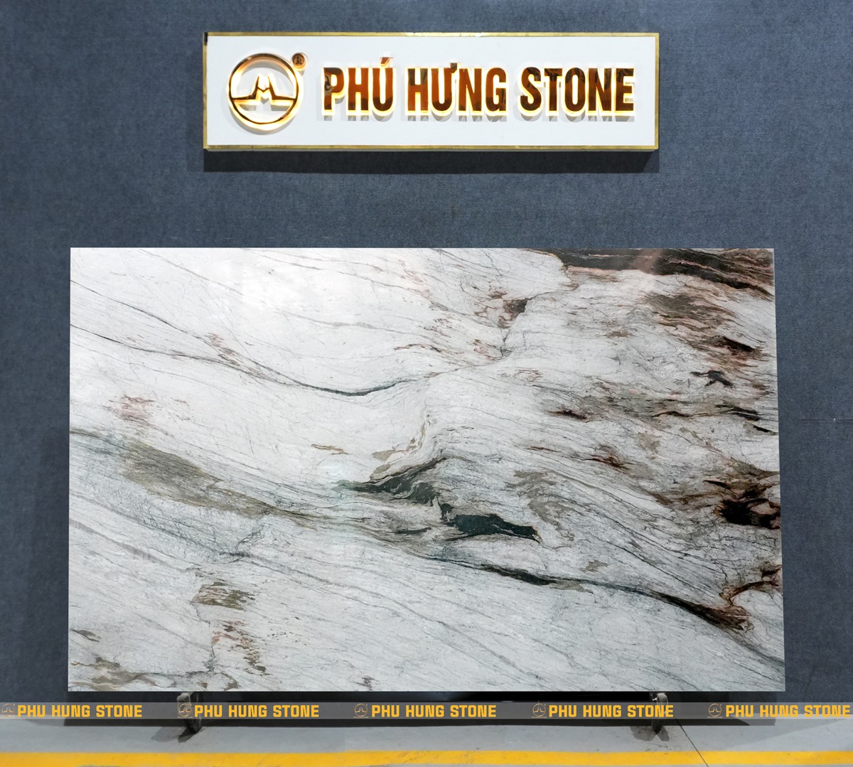 Hình ảnh Mẫu đá Quartz Amazon Forest kích thước khổ lớn