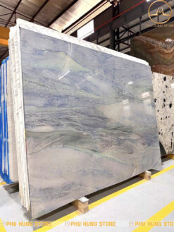 Hình ảnh Mẫu đá Quartz thạch anh Azul Imperial Blue