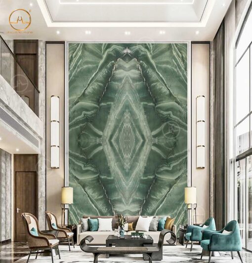 Hình ảnh Tranh đá thông tầng Tropical Green đẹp